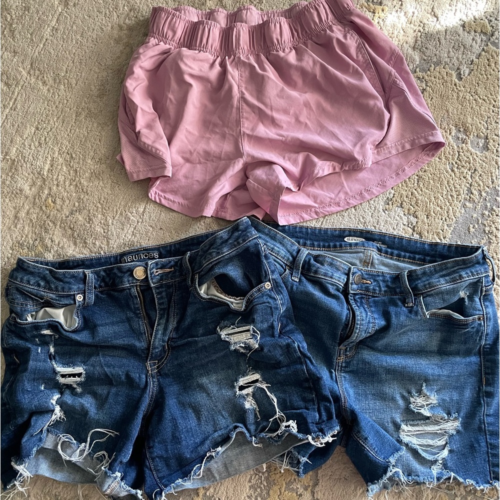 Variety of shorts